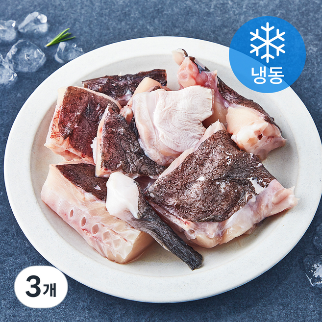 고마워 중국산 절단 아귀 (냉동), 900g, 3개