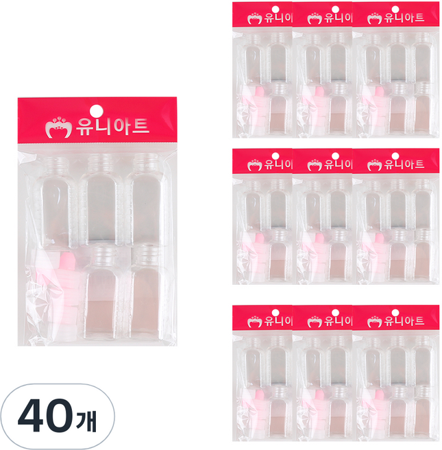 유니아트 약병 30cc 5p, 40개