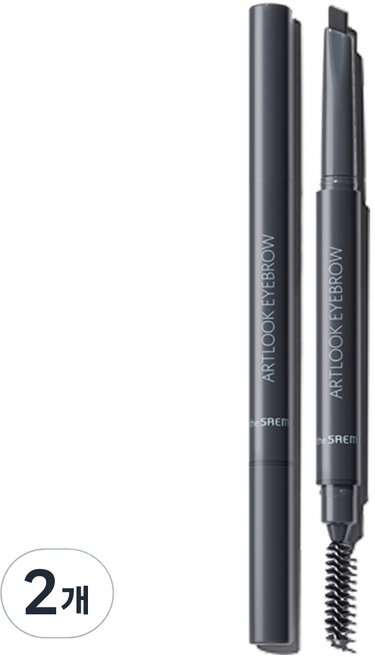 더샘 샘물 아트룩 아이브로우 0.2g, 04호블랙그레이, 2개