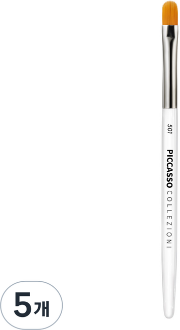 피카소 꼴레지오니 브러쉬 501 립, 혼합 색상, 5개