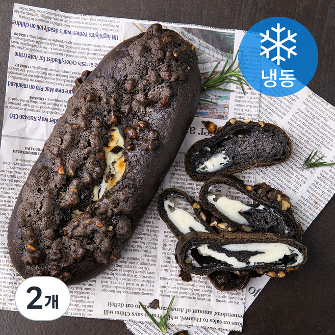 바비브레드 까망 쫀득 크런치 (냉동), 260g, 1개입, 2개