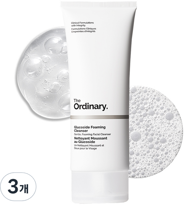 디오디너리 글루코사이드 포밍 클렌저, 150ml, 3개