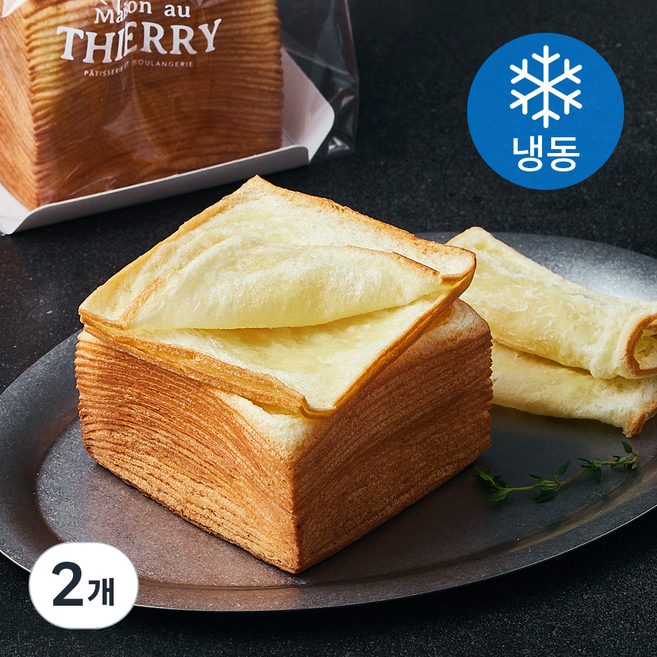 띠에리 티슈브레드 (냉동), 230g, 1개입, 2개