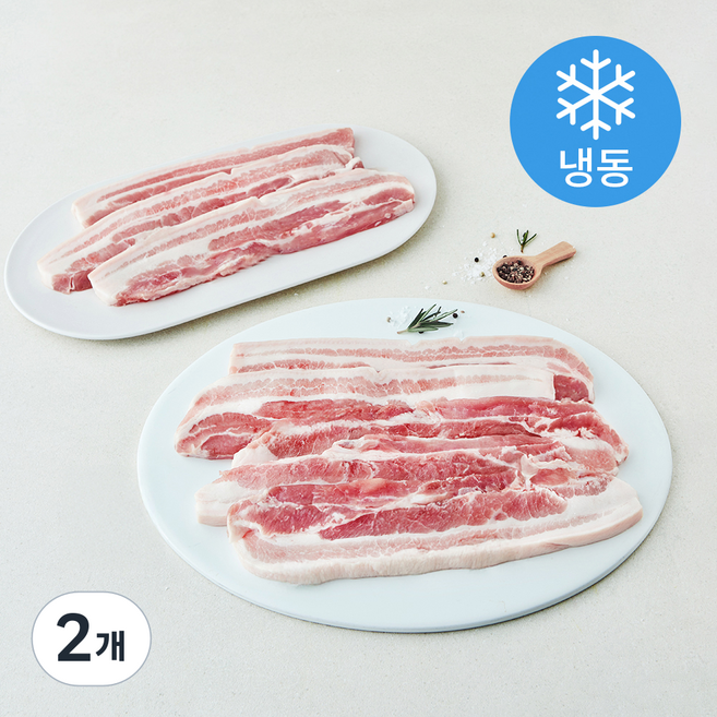 오겹살 구이용 (냉동), 2개, 1kg