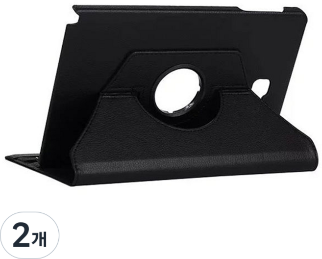 회전 태블릿 케이스, 블랙, 2개