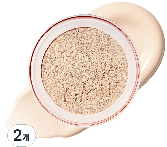 espoir 艾絲珀 [Vegan Beauty]BeGlow Volume氣墊補充蕊 13g, 13號瓷器, 2個