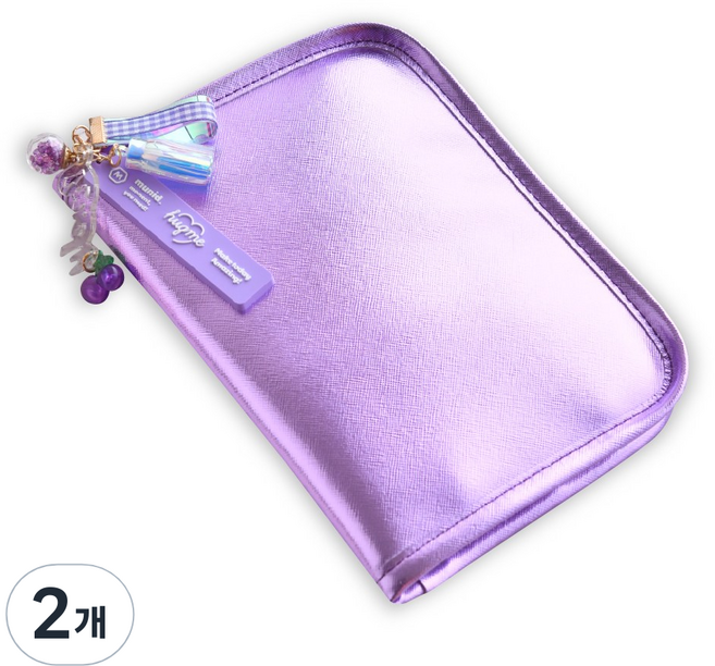 뮤니드 악세사리 파우치, Violet, 2개