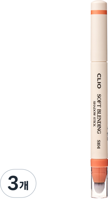 CLIO 珂莉奧 柔霧暈染眼影棒, S104 蜜糖果實, 3個