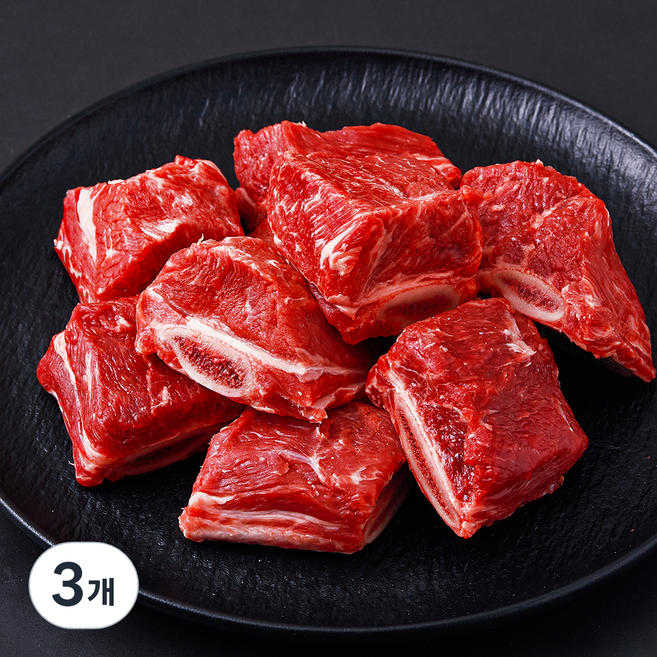 미국산 찜갈비 (냉장), 1000g, 3개