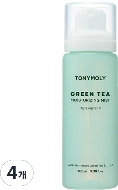 토니모리 그린티 수분 미스트, 4개, 100ml - 쿠팡