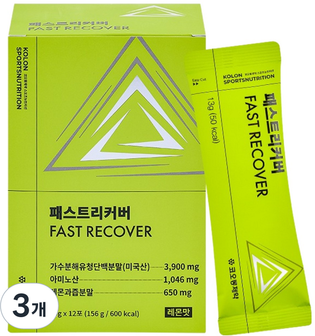 KOLON PHARMA Pastricover 12入, 3個, 156g