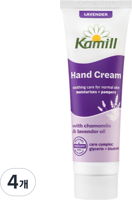 카밀 핸드크림 라벤더, 4개, 30ml