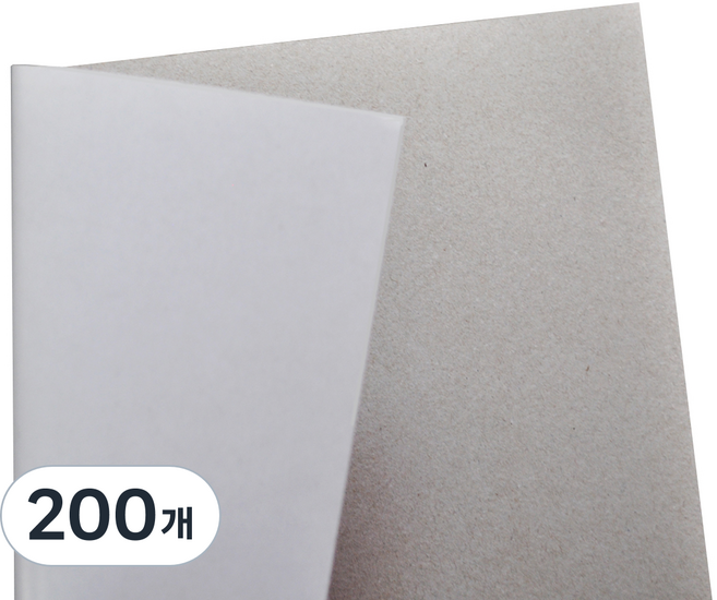 All PAPER 馬糞紙 350g, 8開, 200個
