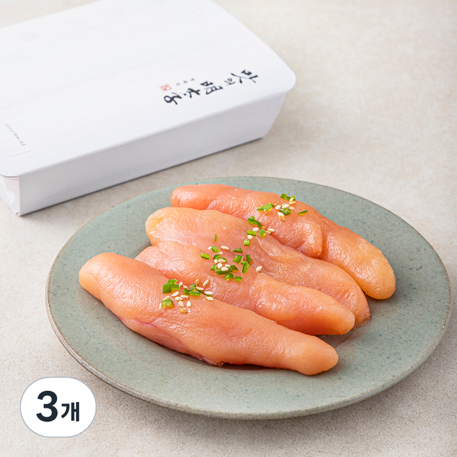 맛의명태자 명란 양념젓갈, 110g, 3개