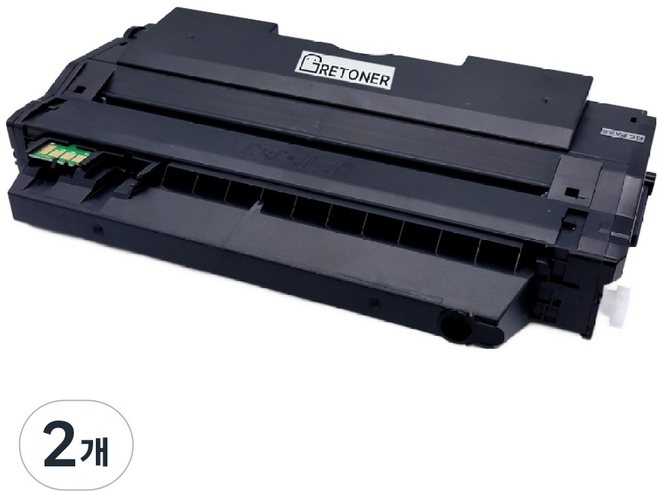 그래토너 삼성 MLT-D115L 호환 대용량 재생 토너, 검정, 2개