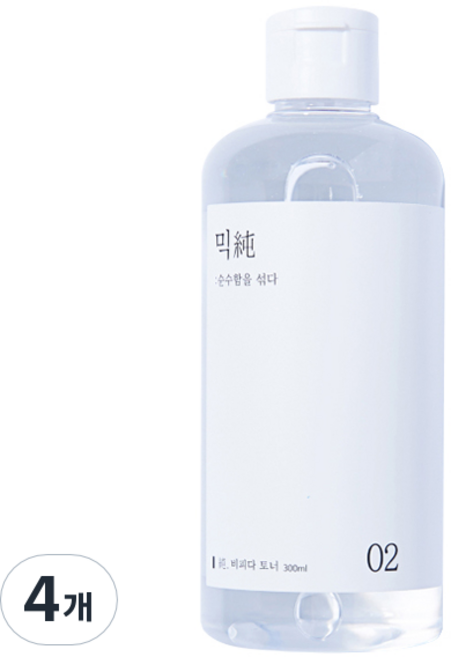믹순 비피다 토너, 300ml, 4개