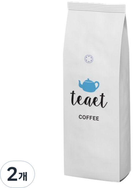 티잇커피 과테말라 싱글 분쇄커피, 더치, 1kg, 2개