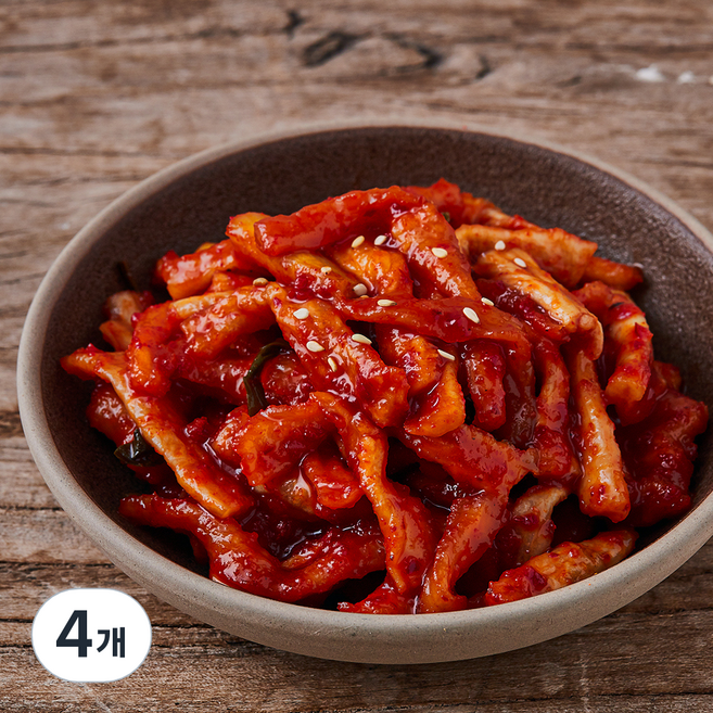 이음푸드 무말랭이무침, 1kg, 4개