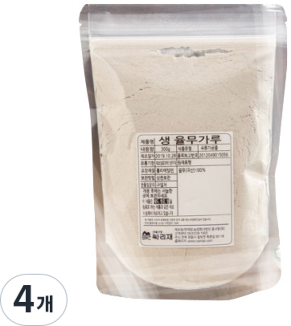 싸리재 생율무가루, 300g, 4개