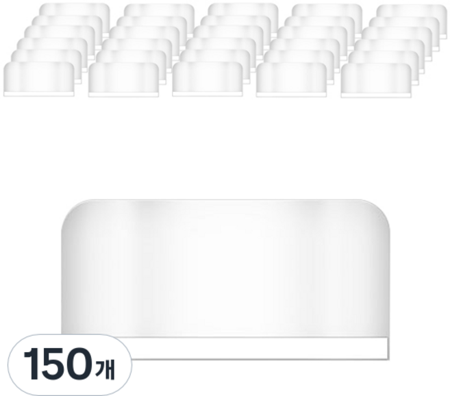 리클 위생마스크 교체용 필름, 1개입, 150개