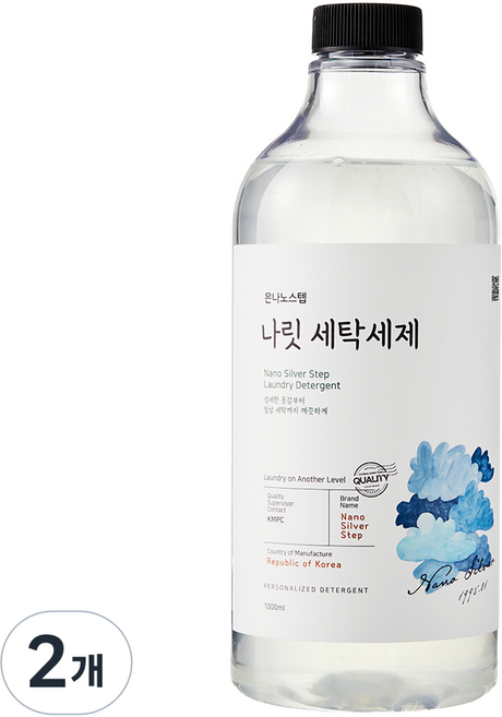 Nanostep Narit 高濃縮洗衣精, 2個, 1L
