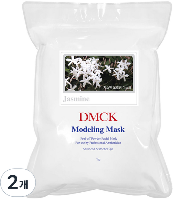 DMCK 茉莉芳香軟膜粉 1kg, 2個, 1入
