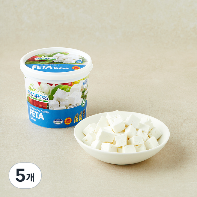 오미로스 페타치즈 큐브, 150g, 5개, 1개입
