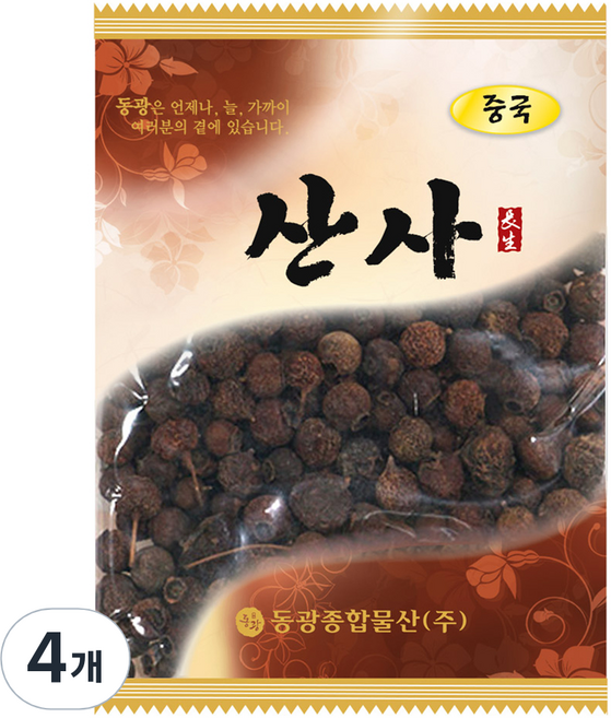 동광한방몰 산사, 150g, 4개