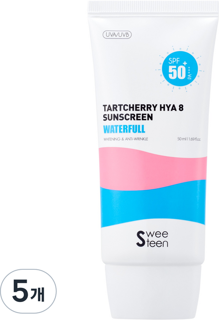 스위틴 티트체리 히아 8 선스크린 SPF 50+ PA+++, 50ml, 5개