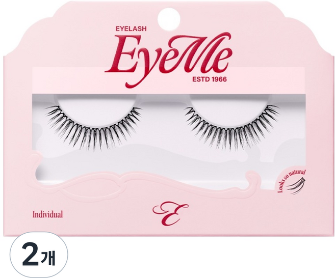 PICCASSO 畢卡索 Eyeme 雙V型束狀假睫毛 W型 W36, 單一顏色, 2個