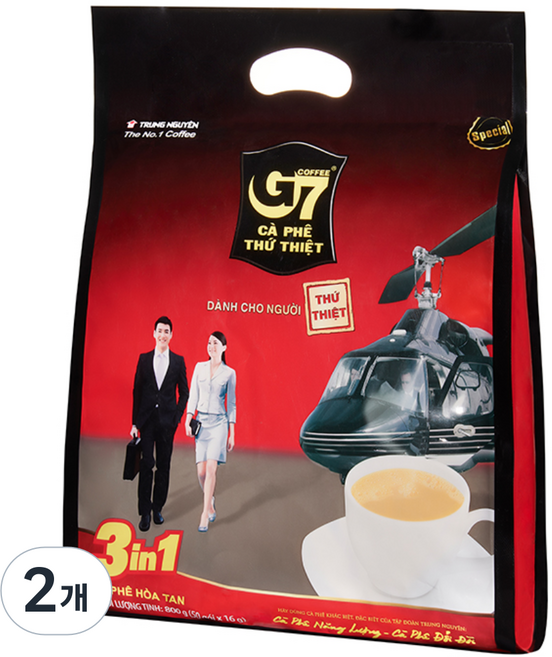 G7 3 in 1 오리지널 커피믹스, 16g, 50개입, 2개