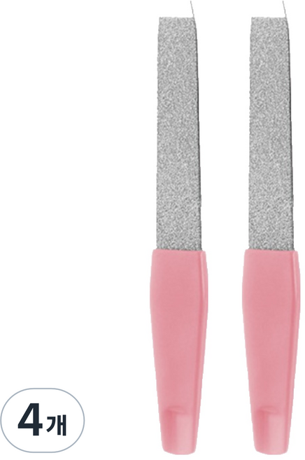 娜麗姐妹 不鏽鋼指甲修剪銼刀 9cm, 4個, TYPE 05