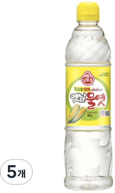 오뚜기 옛날 물엿, 700g, 5개