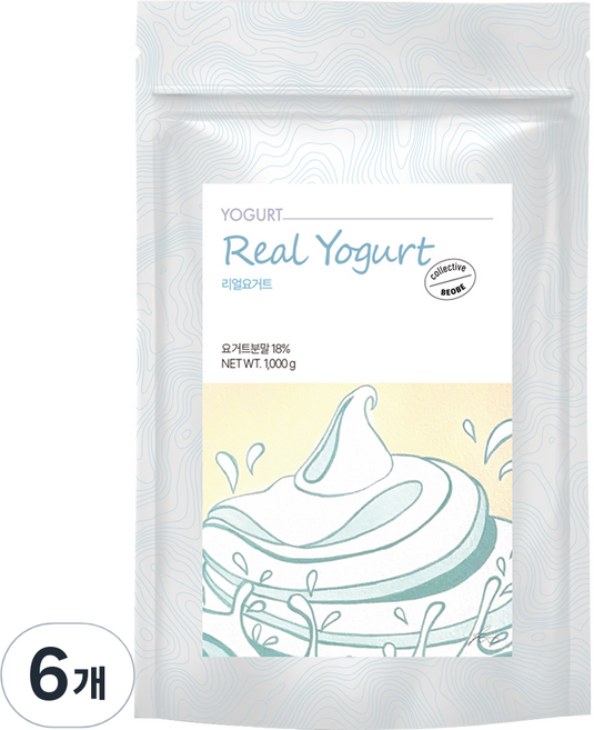 베오베 리얼 요거트 파우더, 1kg, 1개입, 6개