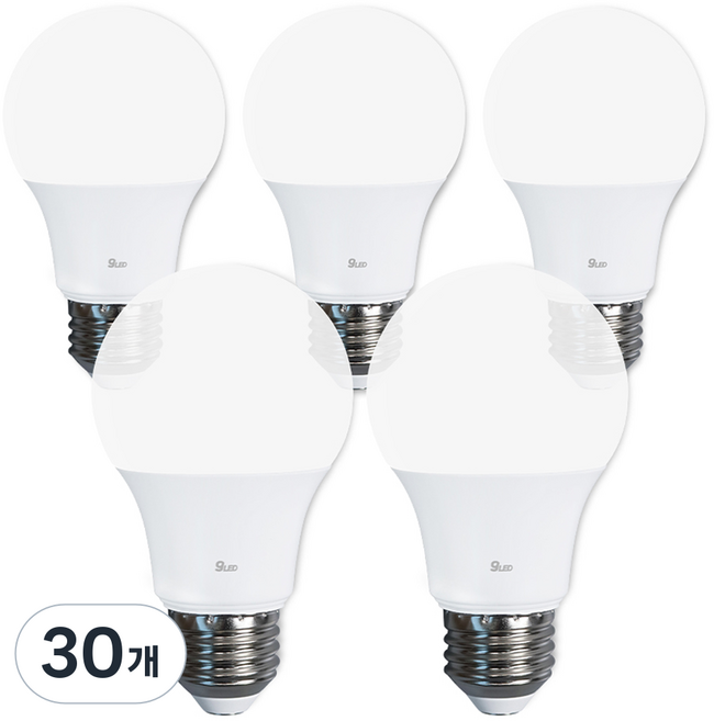 Gunsik 內建轉換器LED燈泡 8W, 燈泡色, 30個