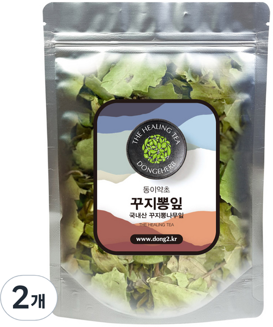 동이약초 국내산 꾸지뽕잎, 450g, 2개