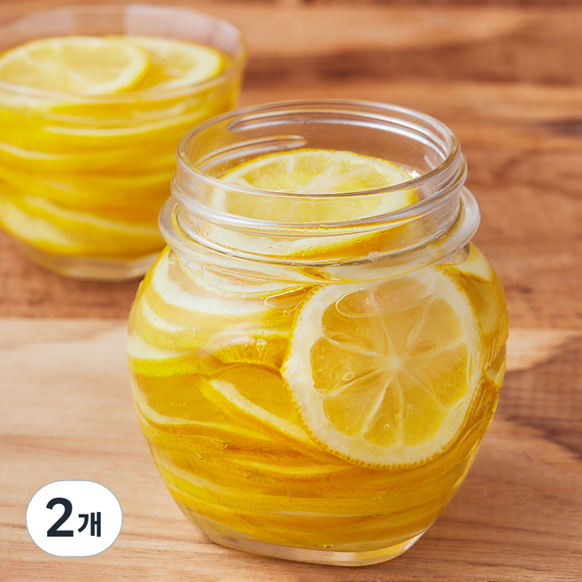 봄봄푸드 수제 레몬청, 1kg, 2개