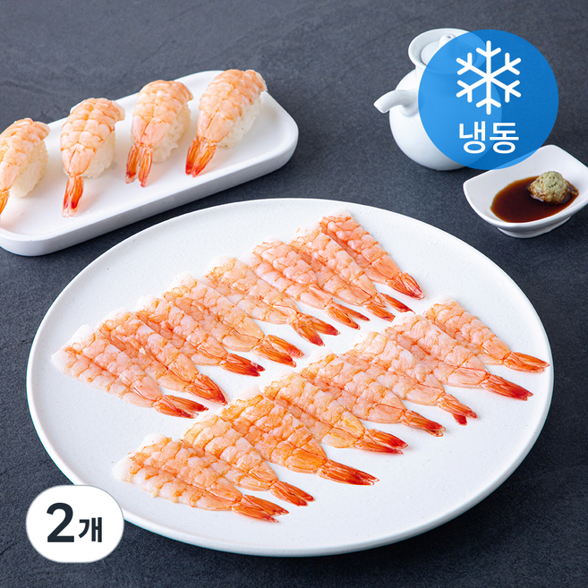 초밥용 흰다리새우살 (냉동), 2개, 150g(24미, 4L)
