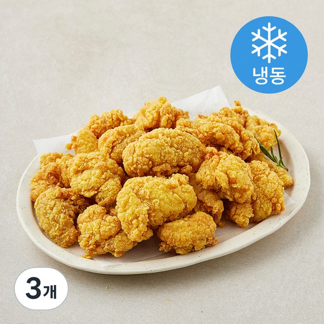 푸드렐라 순살치킨 (냉동), 1kg, 3개