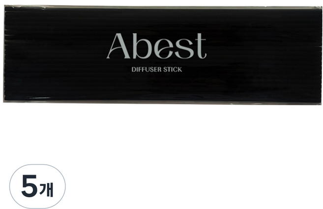 ABEST 擴香纖維棒 20cm, 5個, 20入, 黑色