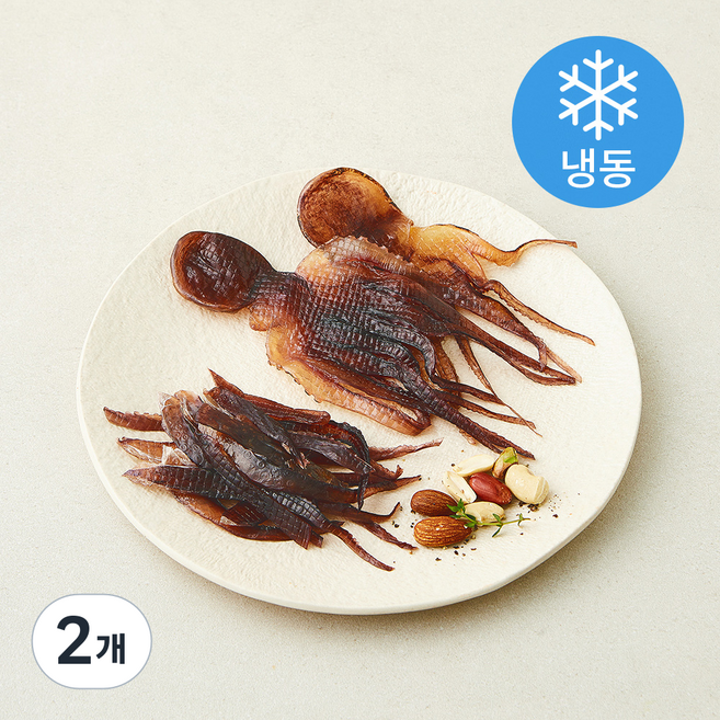 엄마애바다 렌지 딱20초 문어 (냉동), 2개, 100g