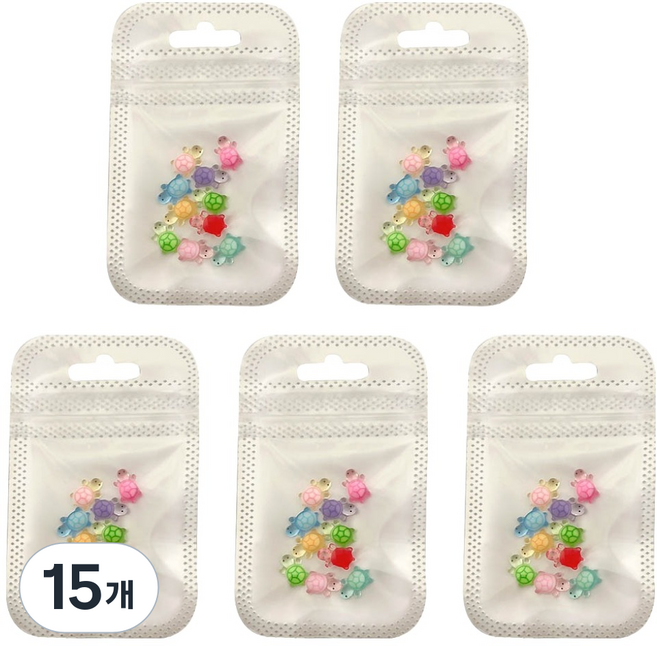 BARNA 幸運烏龜飾品 10入, 15個, 隨機出貨