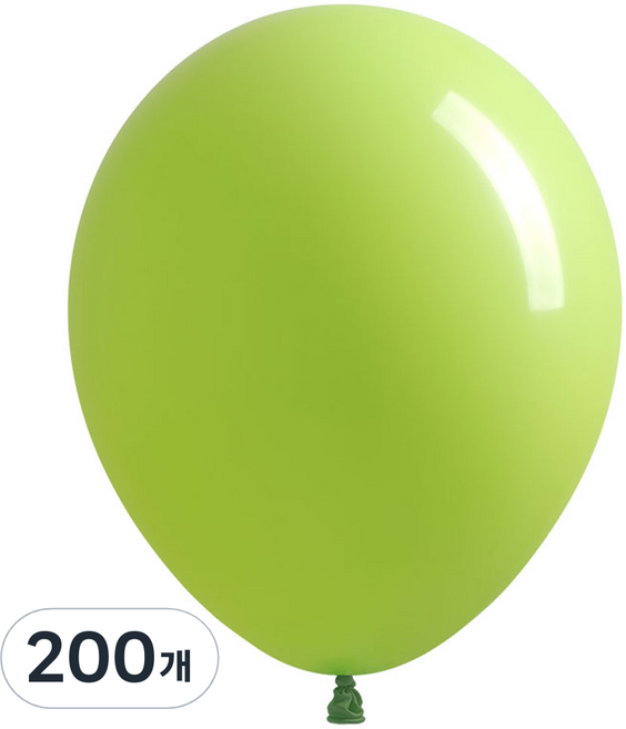 조이벌룬 풍선 13cm, 050 라이트그린, 200개