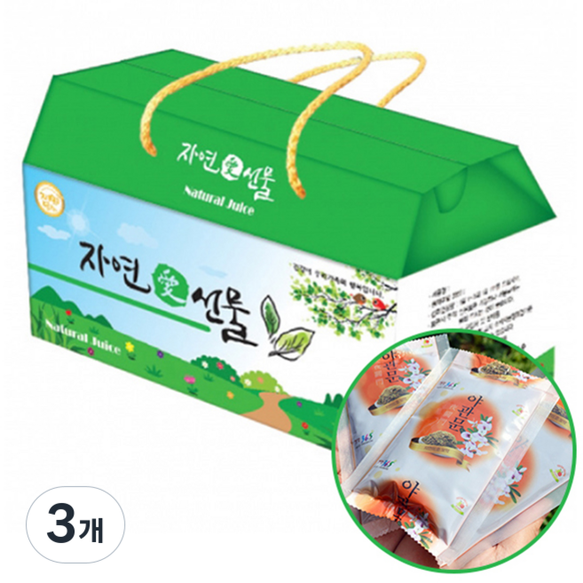 자연애선물 야관문즙, 3개, 3L