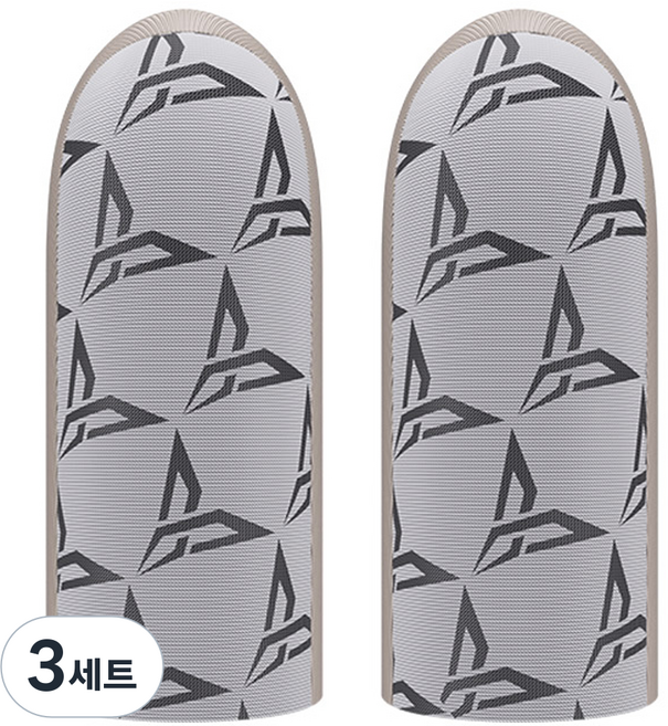 플라이디지 실버 P1 LITE 스마트폰 게이밍 터치 핑거 슬리브 세트, FLYSILVER P1 LITE, 3세트