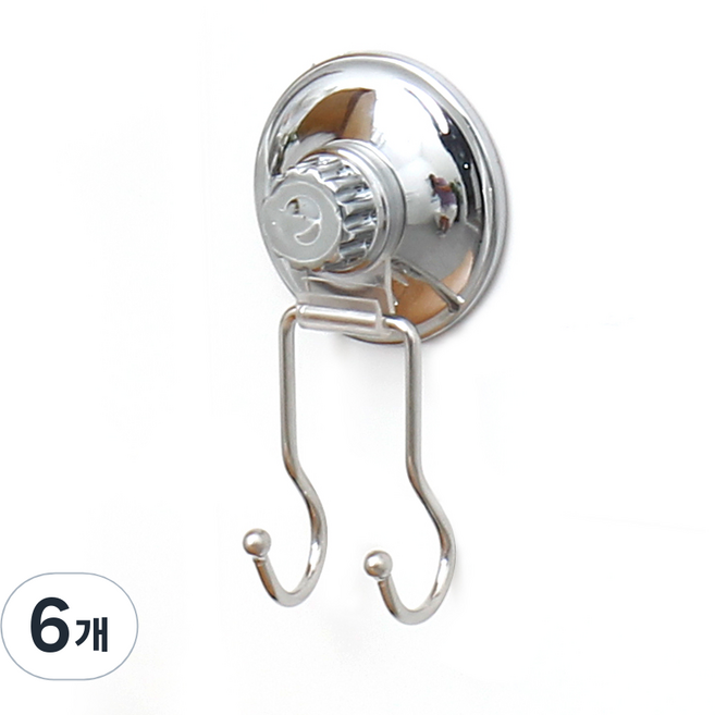파워락 2p 훅 다용도 걸이, 6개