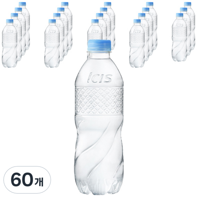 아이시스 초경량 무라벨, 500ml, 60개