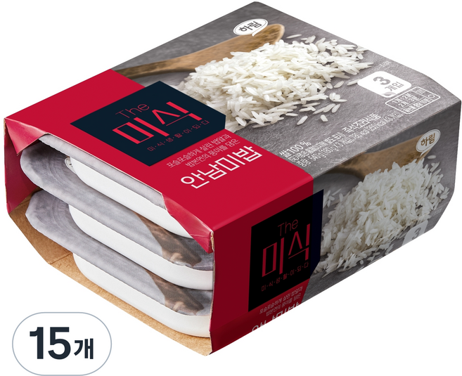 The미식 안남미밥, 15개, 180g