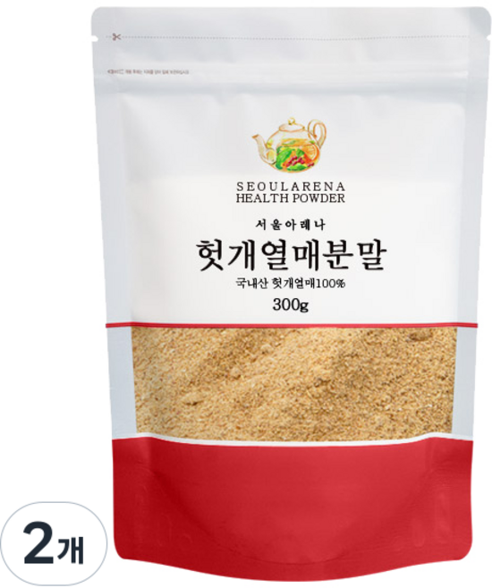 서울아레나 헛개열매 분말, 2개, 300g
