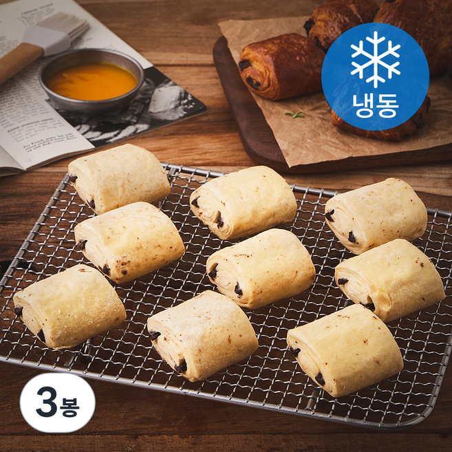 델리프랑스 미니 팡오쇼콜라 (냉동), 30g, 10개입, 3개